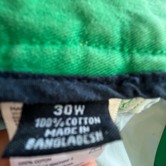 Men's Green Casual Shorts - Picture 4 of 4